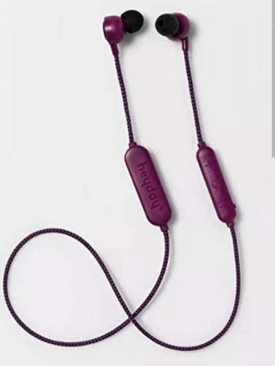 Wireless Bluetooth Earbuds –Touch Control & Noise Isolation (Purple Plum)