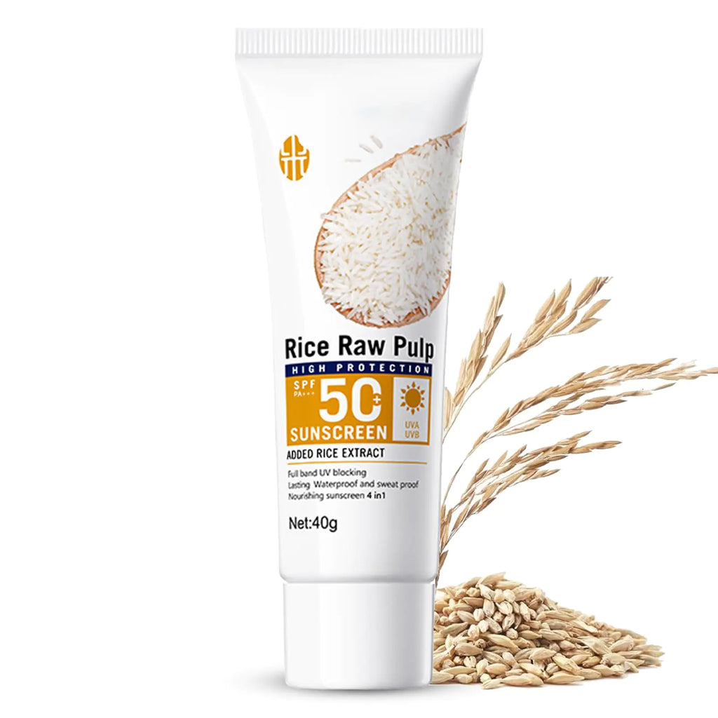 Rice Daily Korean Sunscreen SPF50+ - Organic Moisturizer Face & Body