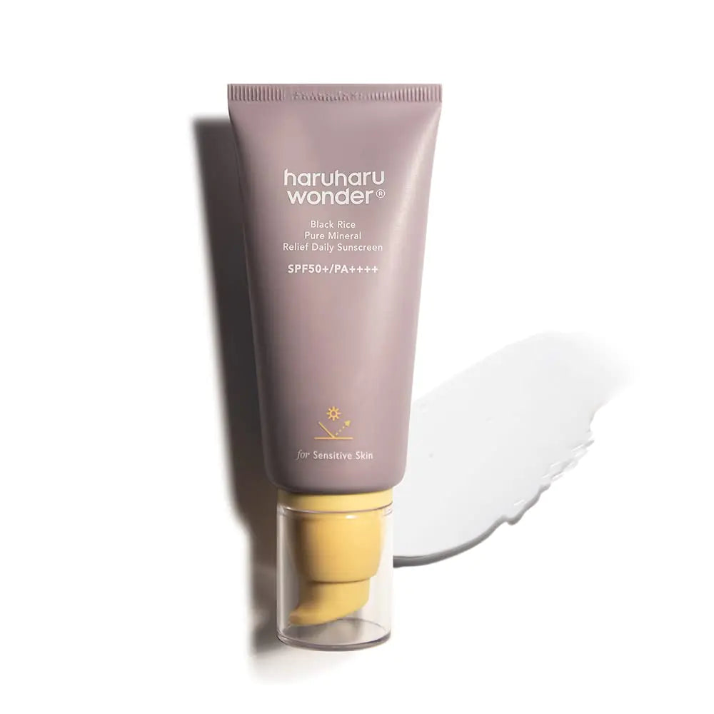 Haruharu Wonder Black Rice Pure Mineral Daily Sunscreen - Reef Safe SPF 50ml