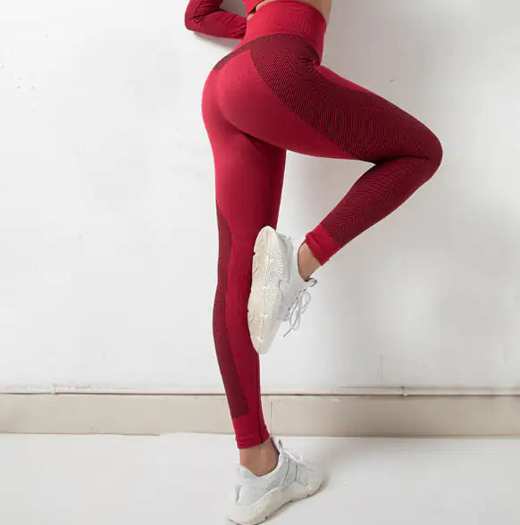 Seamless Zipper Jacket Suit – Women’s Fitness & Yoga Wear Set