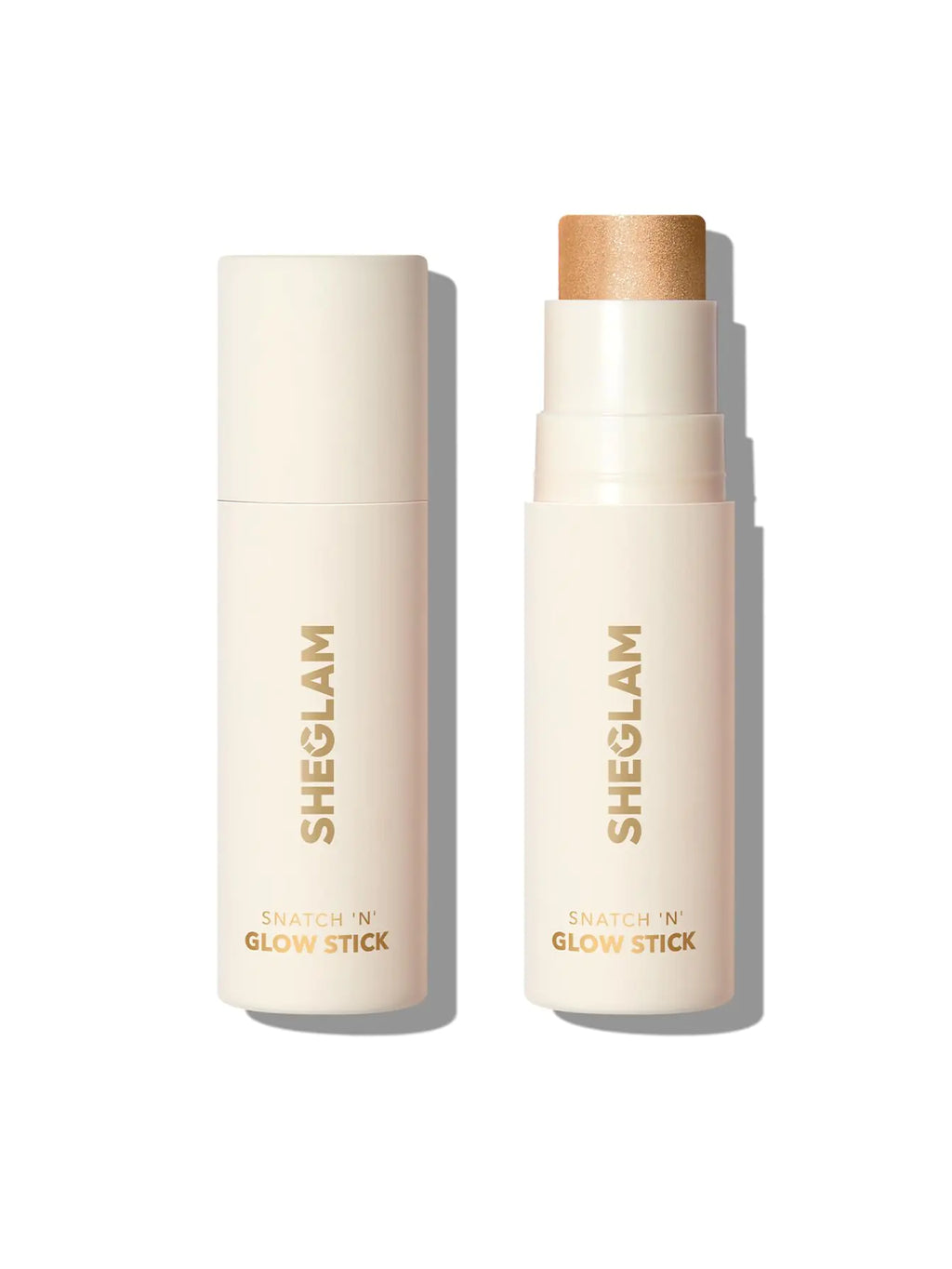 SHEGLAM Cream Highlighter Stick - Long-Lasting Brightening Tea Cake Shade
