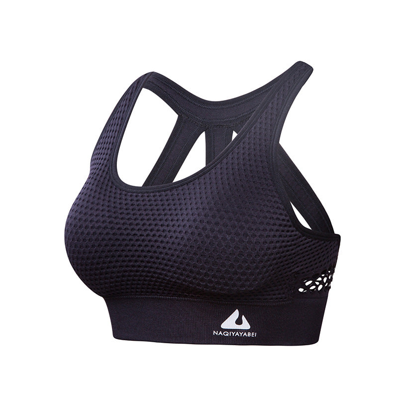 Women’s Yoga & Training Sports Bra – High Support Breathable Workout Bra (S–L)