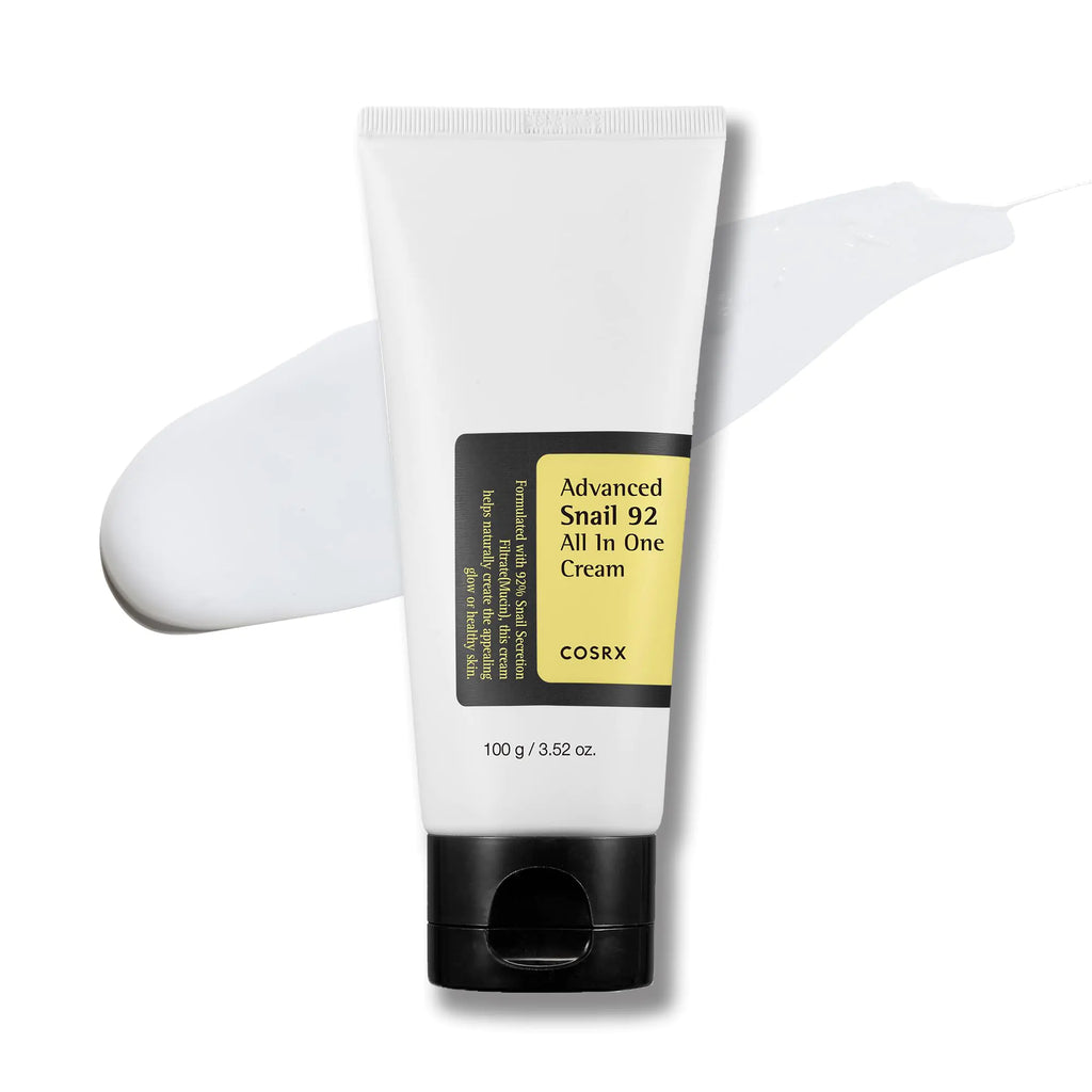 COSRX Snail Mucin 92% Moisturizer Daily Repair Gel Cream - Tube Type for Sensitive Skin
