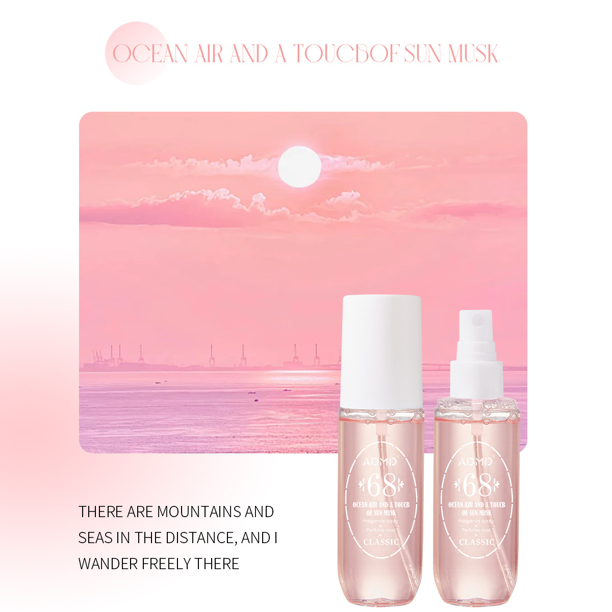 Ocean air and touch of sun Musk Women's Perfume