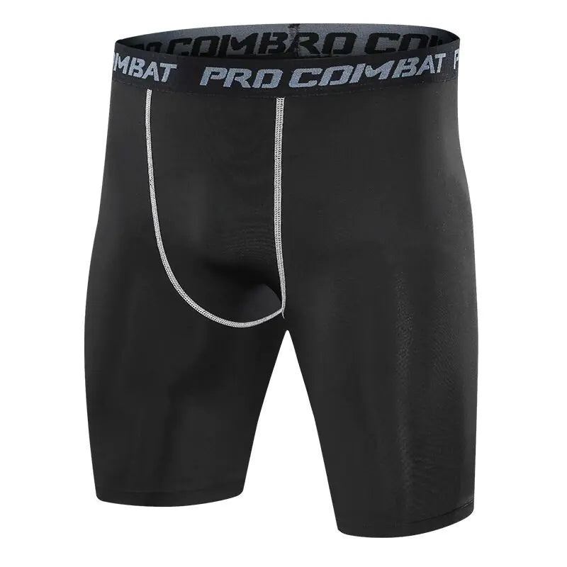 Men’s Compression Leggings – Quick-Dry Lycra Running Tights & Gym Base Layer Pants (S–3XL)