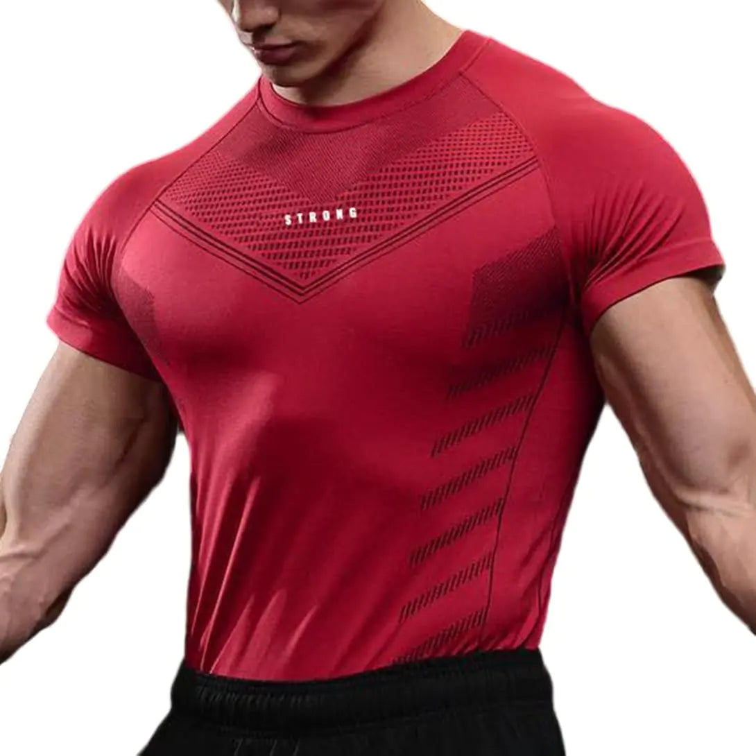 Men’s Compression Shirt (Red)
