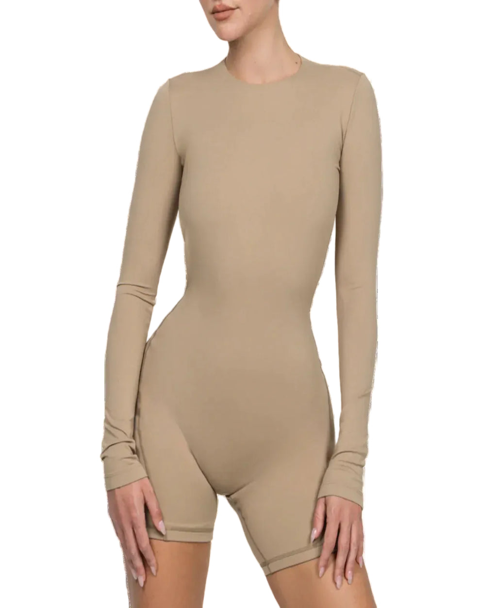 Backless Seamless Yoga Romper | Sculpting One-Piece Activewear
