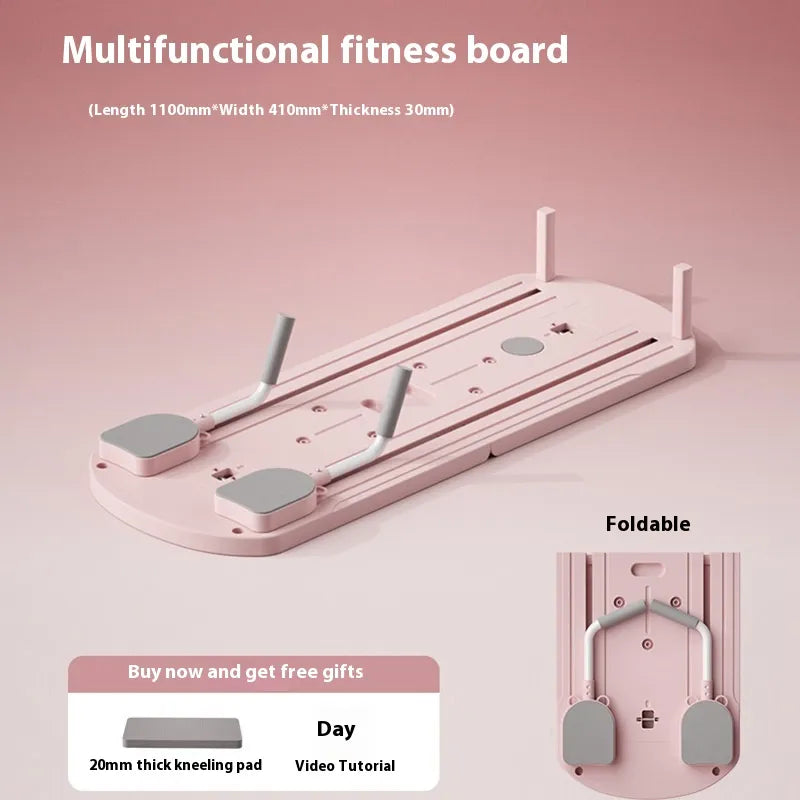 Multifunctional Fitness Board – Color-Coded Push-Up & Full-Body Training Board