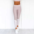 Printed Patchwork Yoga Leggings for Women