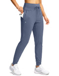 Women’s Joggers with Pockets  (Dusty Blue)
