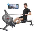 Dripex Magnetic Rowing Machine for Home –Bluetooth Row Machine with LCD Monitor
