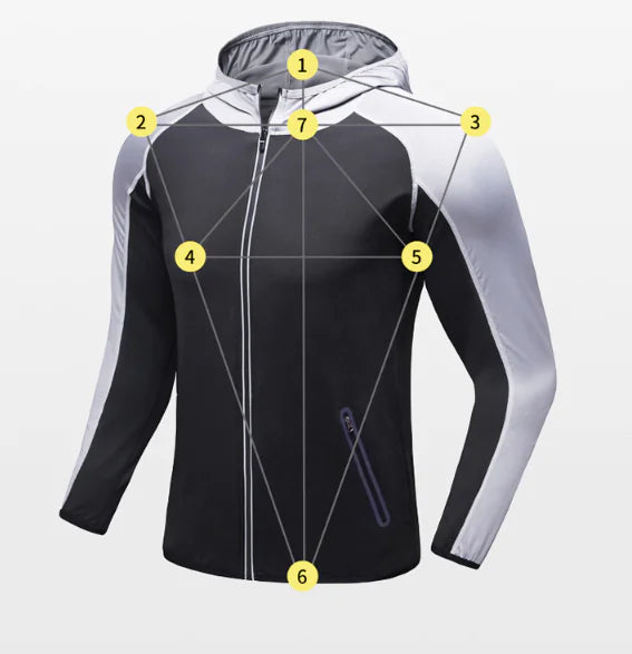 Men’s Sports Fitness Two-Piece Set for Running