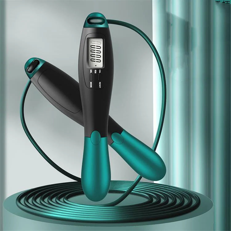 Smart Cordless Jump Rope with Weighted Balls – Ball Fitness Rope