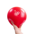 Soft Stability Ball – 9” Soft Mini Pilates & Yoga Ball for Core Training & Physical Therapy (Red)