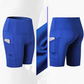 High-Waisted Yoga Fitness Shorts – Women’s Stretchy Workout & Gym Training Shorts