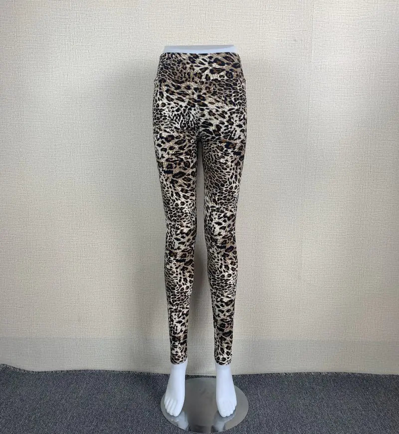 High Waist Printed Leggings for Women – Yoga, Gym & Activewear