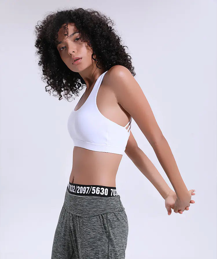 Women’s Yoga Fitness Top – Wireless Sports Bra Vest for Gym, Yoga & Training
